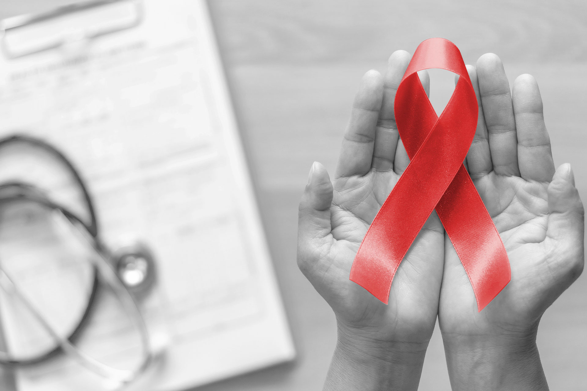 Hero-AIDS-Ribbon Wound care post surgery