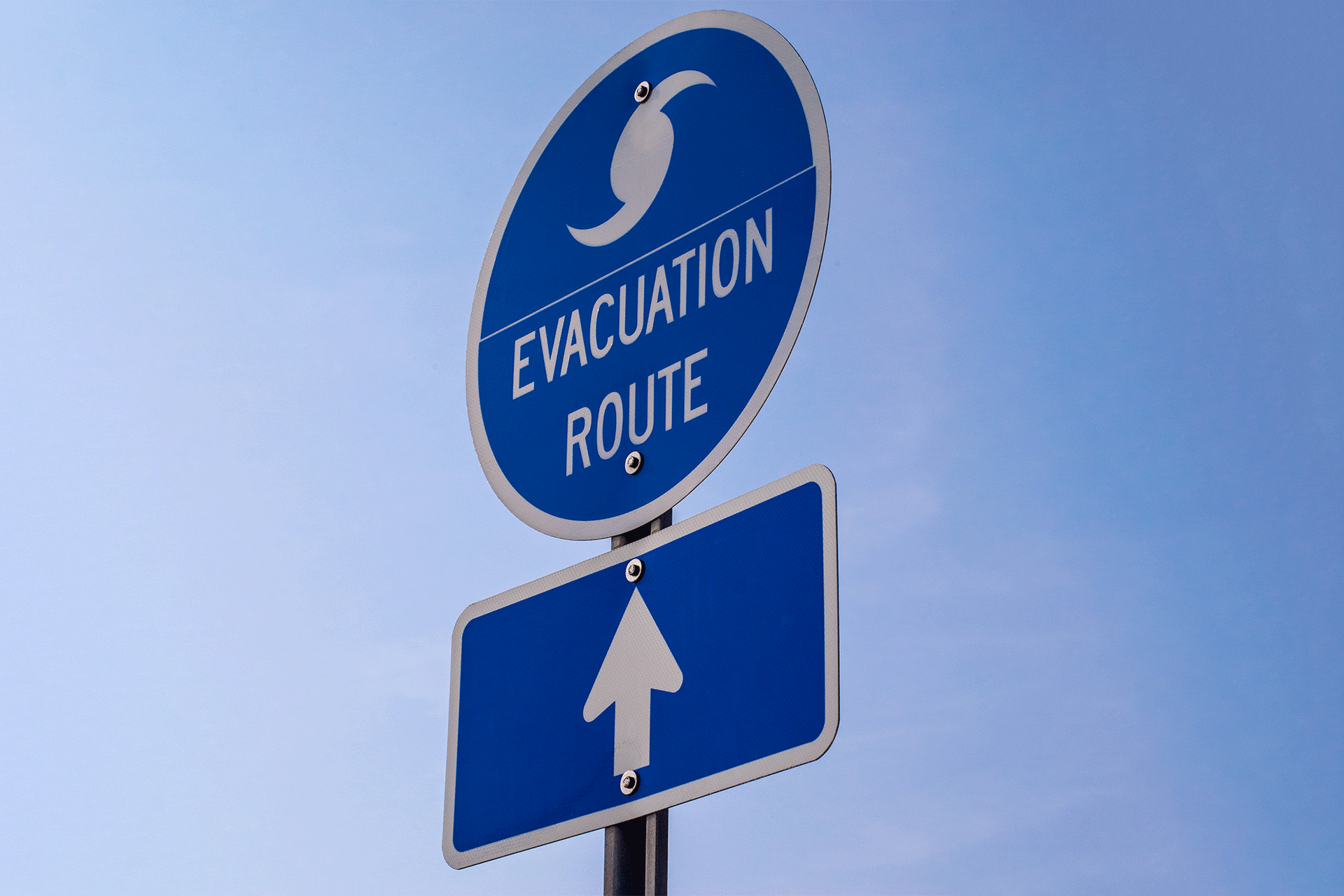 hurricane evacuation route