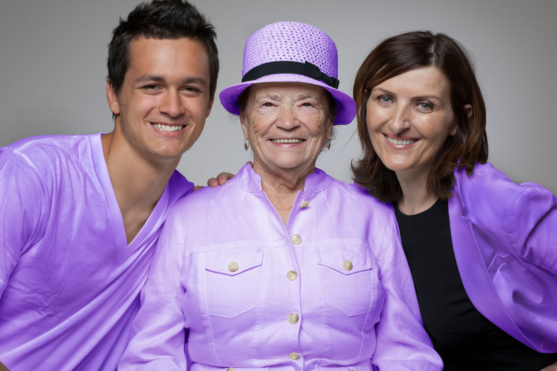 Hero-Group-Wearing-Purple home care for alzheimer's