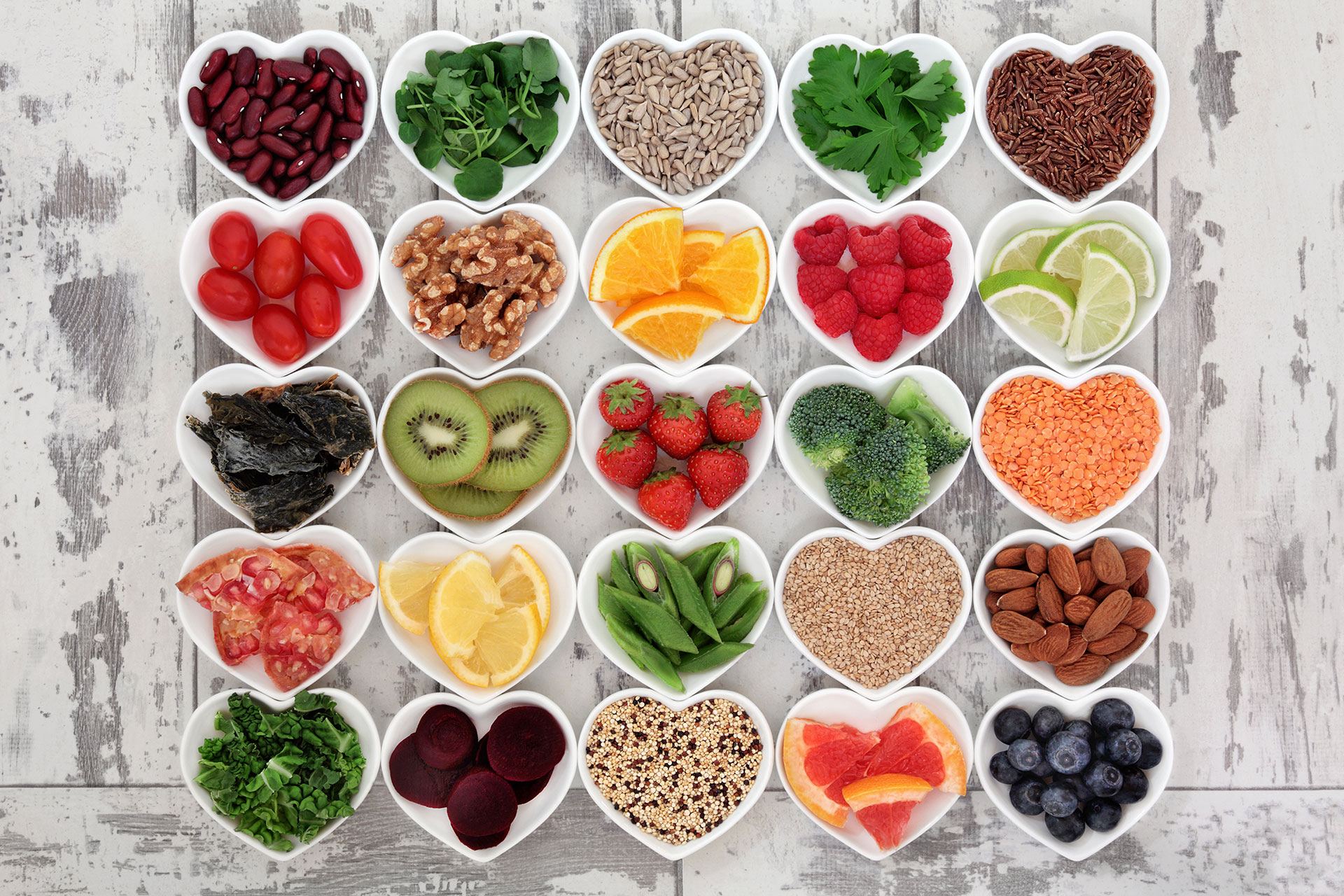 heart healthy diet and foods