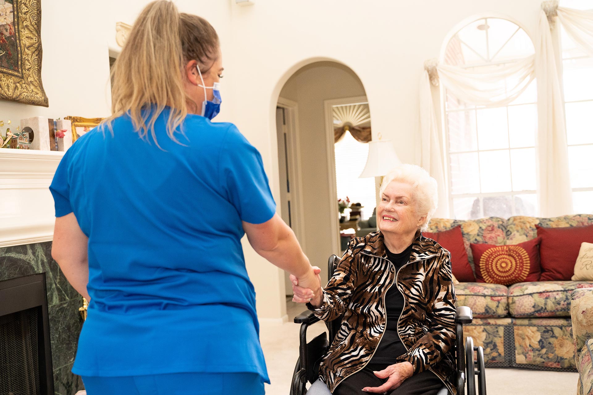 meeting patients at home