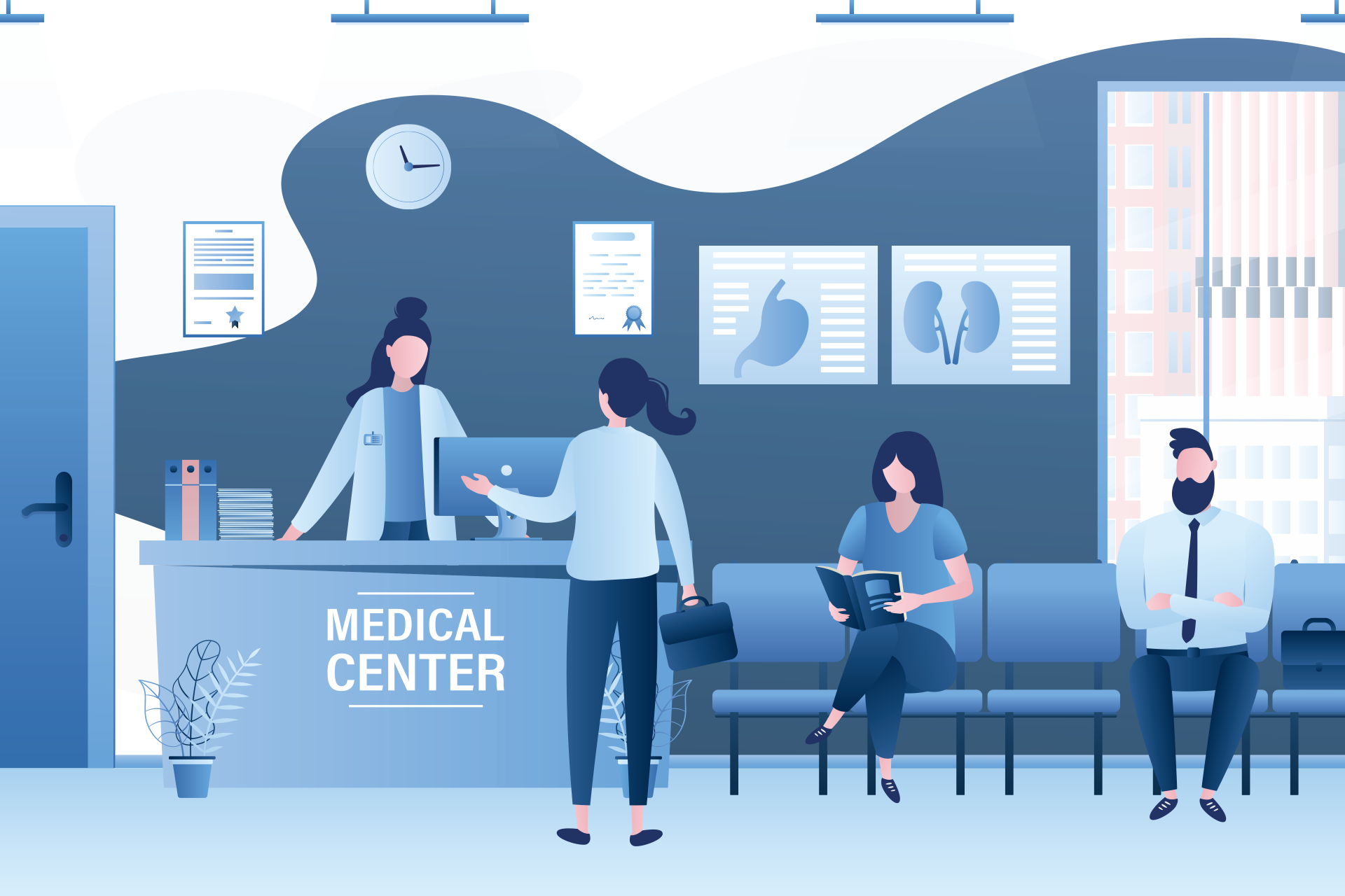 Hero-Medical-Center-Vector celebration health center