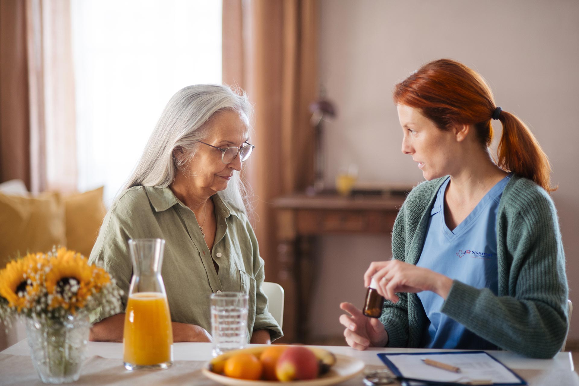 Hero-Medication-Education dealing with difficult patient