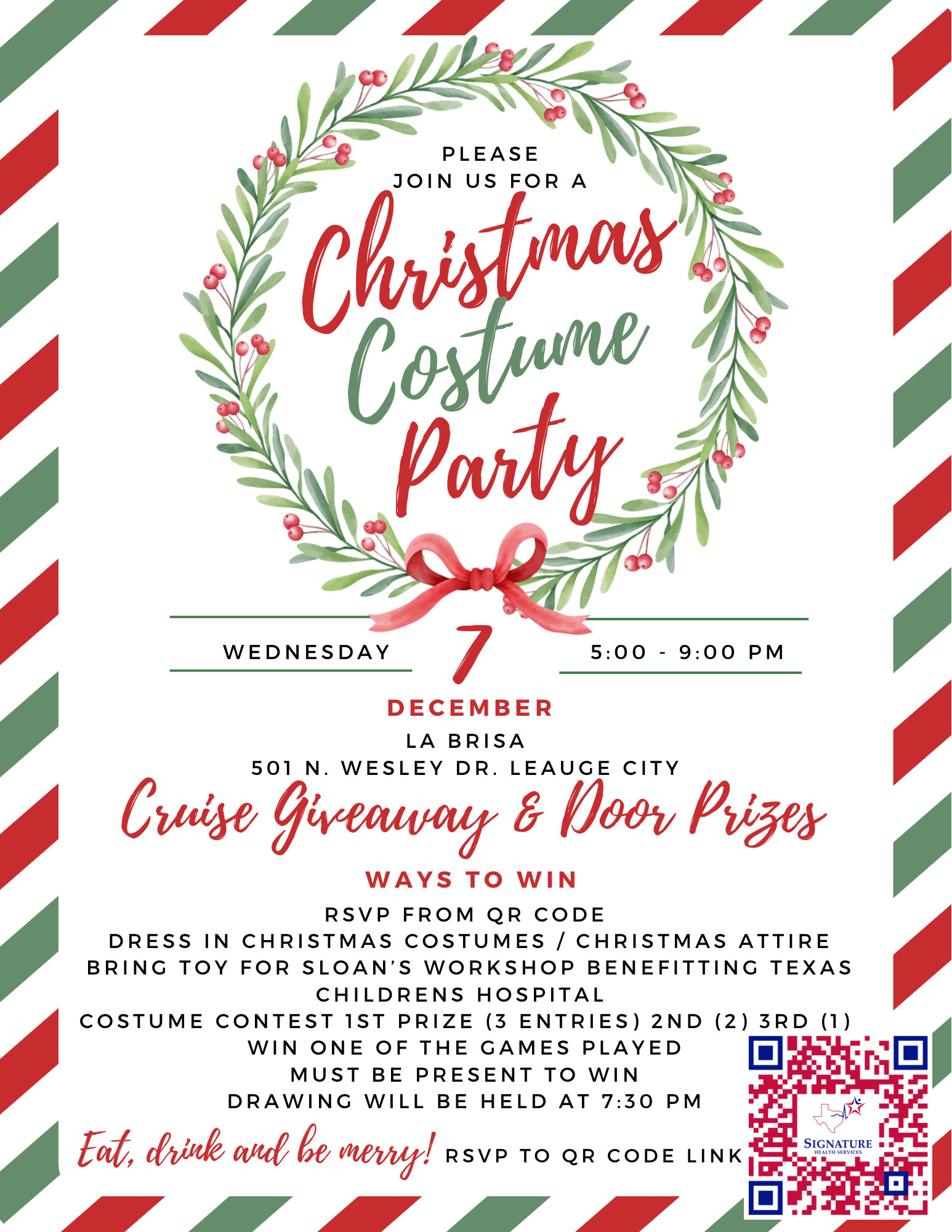 christmas costume party event